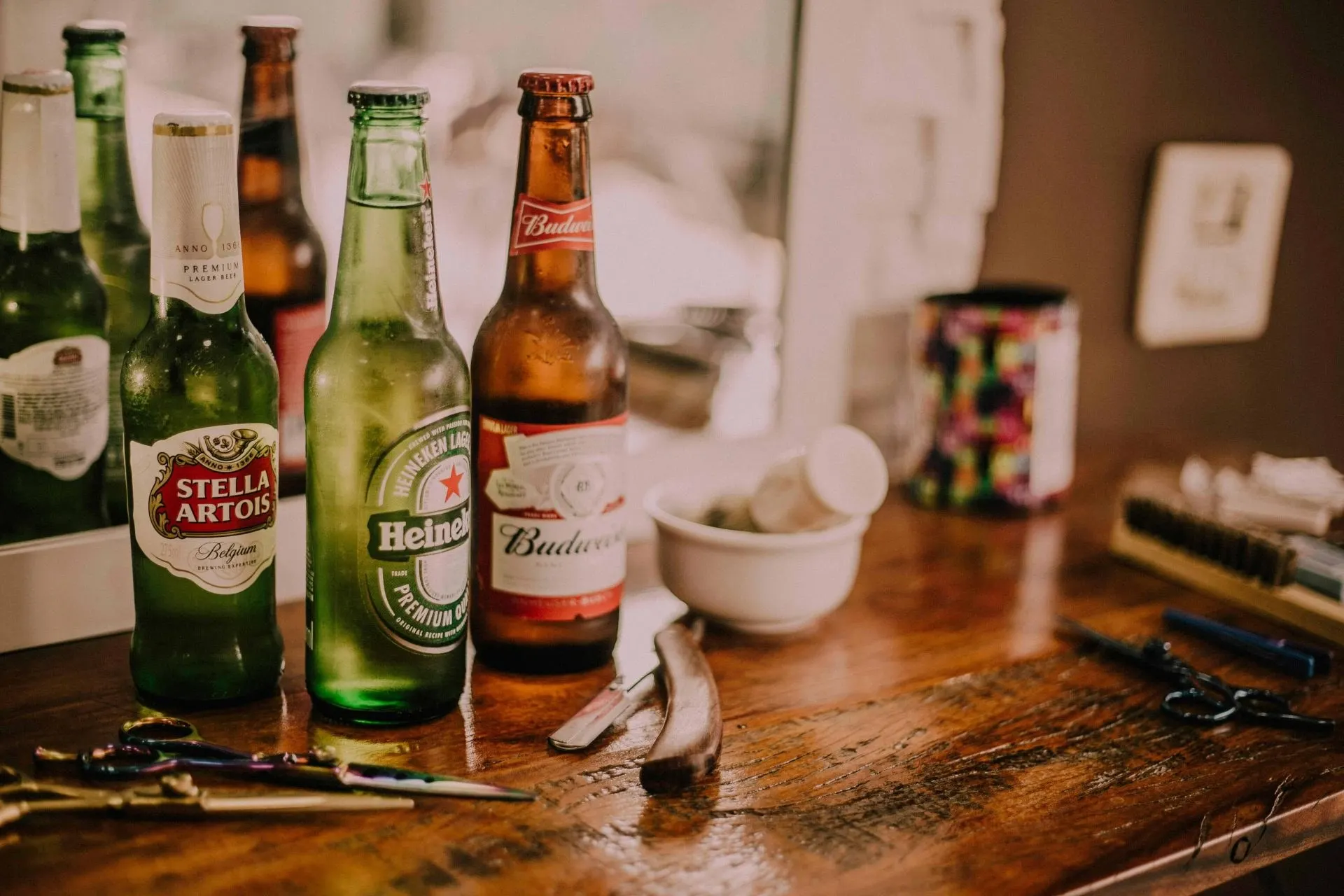Bottled drinks ready to serve to salon clients - PC Licensing Consultancy